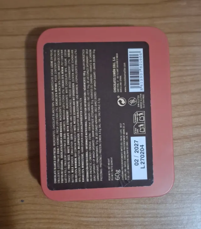 Latita Chocolate Amatller Barcelona