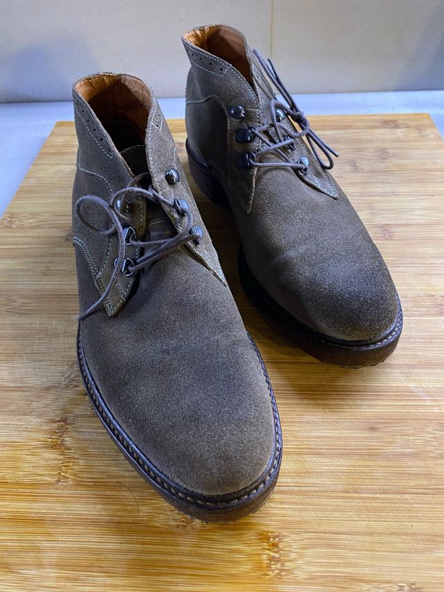Botas de ante hombre marrones nuevas Talla 44