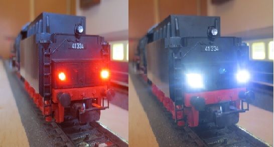 KIT LUCES LED BICOLOR LOCOMOTORAS H0