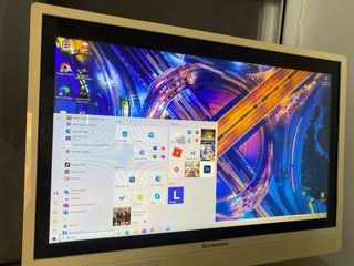 PC Táctil Lenovo Beige/Negro