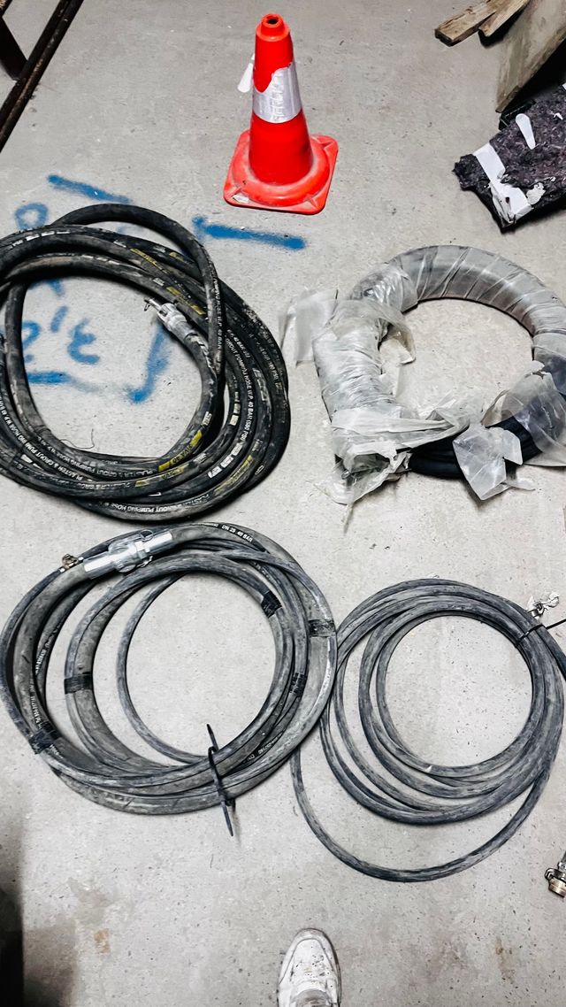 Mangueras para máquina de proyectar hormigón