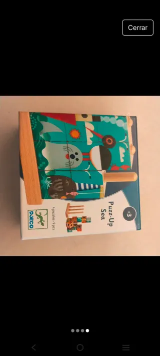 Juego de construcción de madera Puzzle de madera