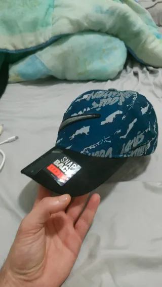 Gorra Nike x Louis Vuitton Snapback Azul y Negra