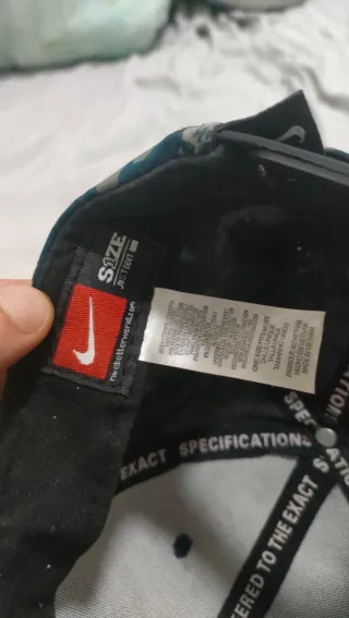 Gorra Nike x Louis Vuitton Snapback Azul y Negra