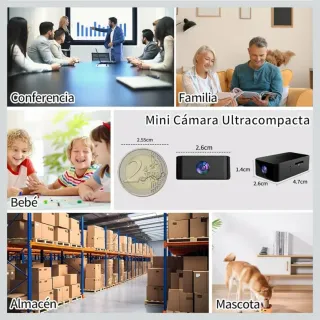 Mini Cámara Espía 1080p / App iWFcam