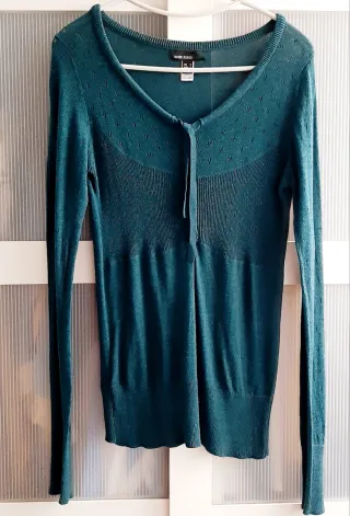 Sweat M MANGO verde petróleo