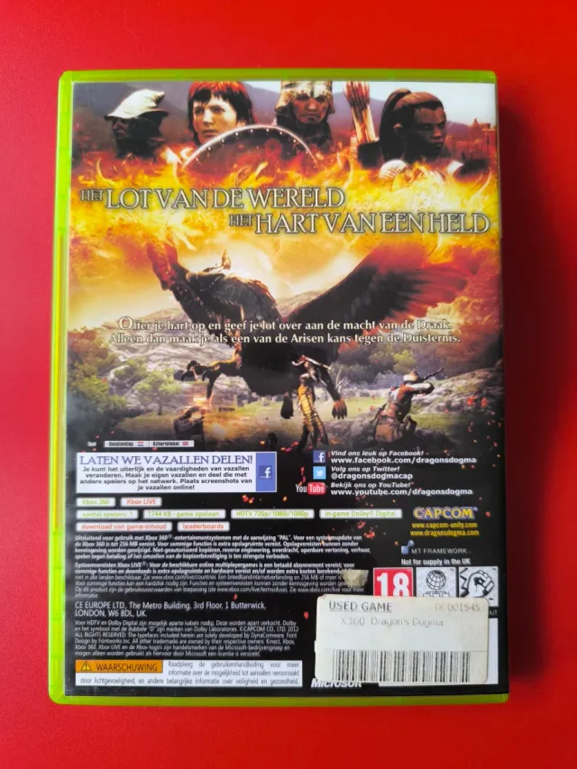 Dragons Dogma Xbox 360 Usado