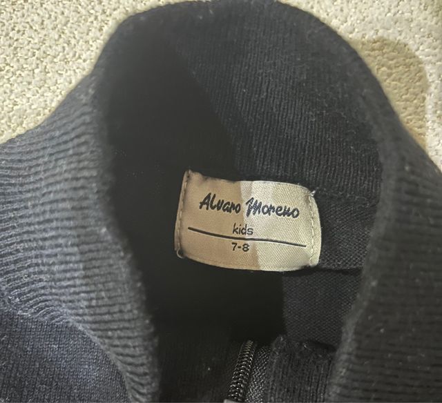 Jersey niño cuello cremallera