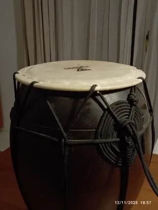 Tambor Dholack doble lado