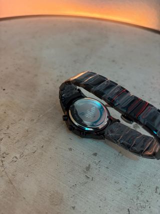Reloj Emporio Armani Negro y Plateado