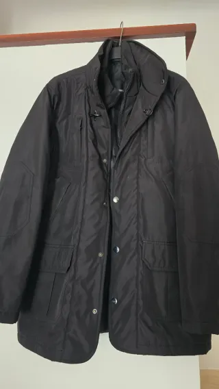 Giaccone uomo Piazza Italia nero