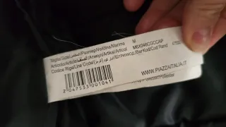 Giaccone uomo Piazza Italia nero