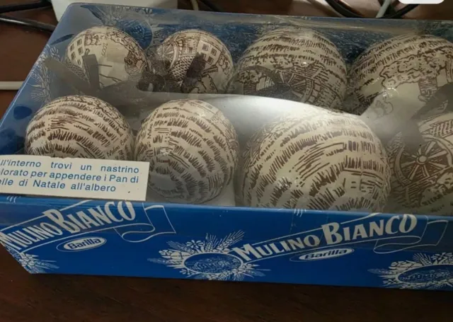 Palline Natale Mulino Bianco Vintage