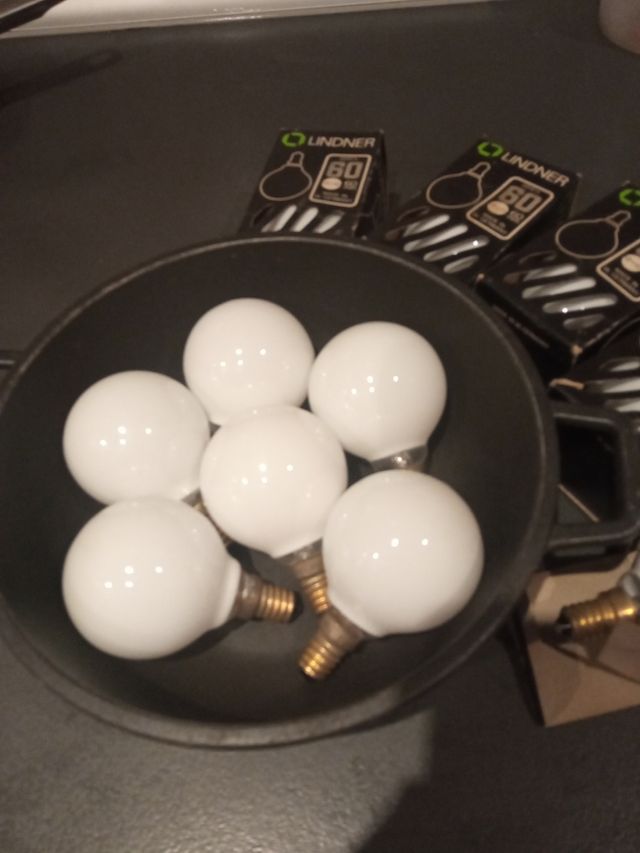 Globos rosca iluminación