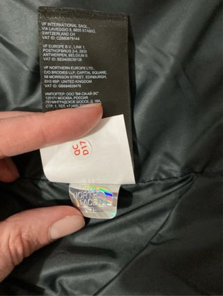 Giubbotto The North Face Nero Tg M