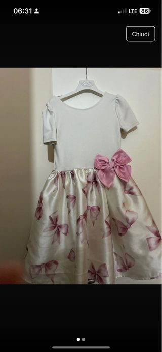 Vestito bambina H&M 9 anni