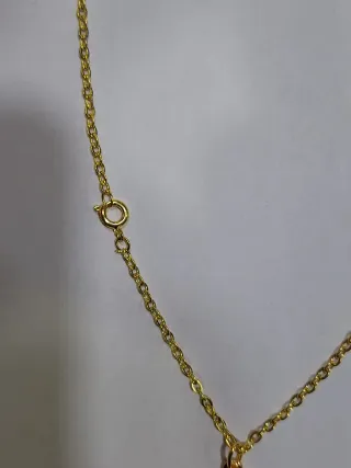 Collar Escudo F.C Barcelona Oro