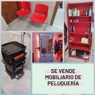 Mobiliario Peluquería Completo