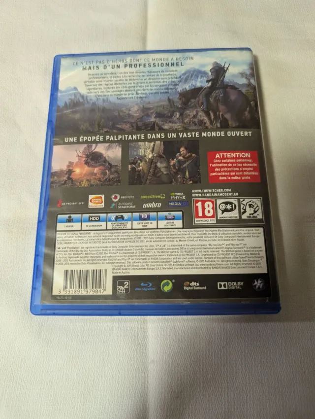 The Witcher 3 Wild Hunt PS4
