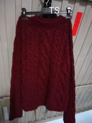 Jersey de mujer a rayas amarillas