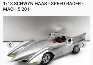 Prezzo per un modello Macchina Speed Racer 1/18