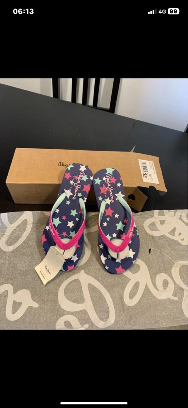 Infradito bimba Pepe Jeans nuove tg 33