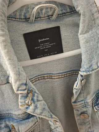 Chaqueta tejana Stradivarius Talla M