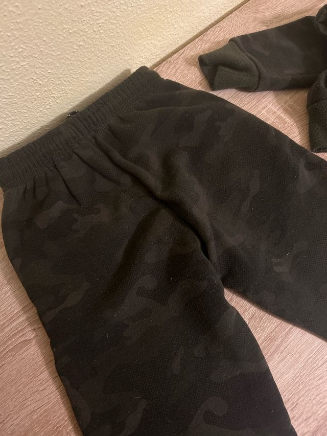 Tuta bimbo felpata camouflage