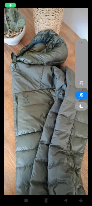 Plumífero Haglofs verde oliva