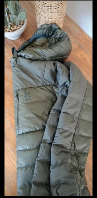 Plumífero Haglofs verde oliva