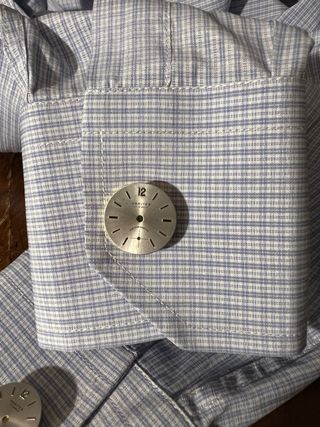 Gemelli Copribottoni quadrante Haritex 17 Rubis