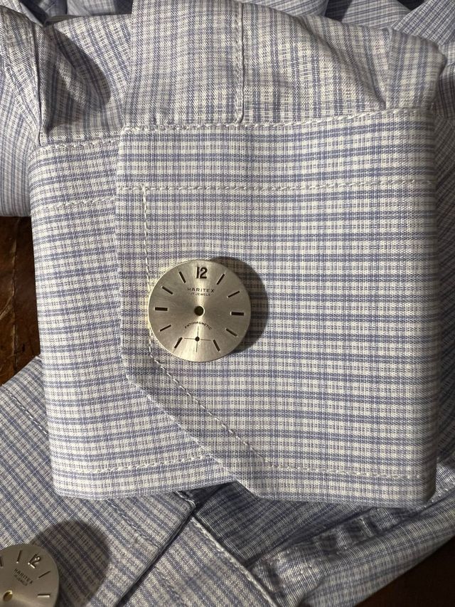 Gemelli Copribottoni quadrante Haritex 17 Rubis