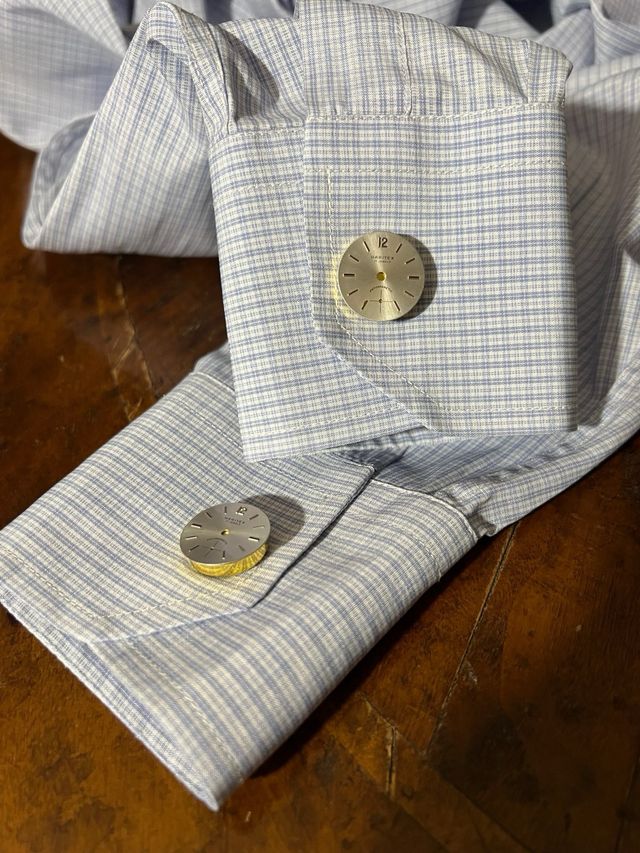 Gemelli Copribottoni quadrante Haritex 17 Rubis