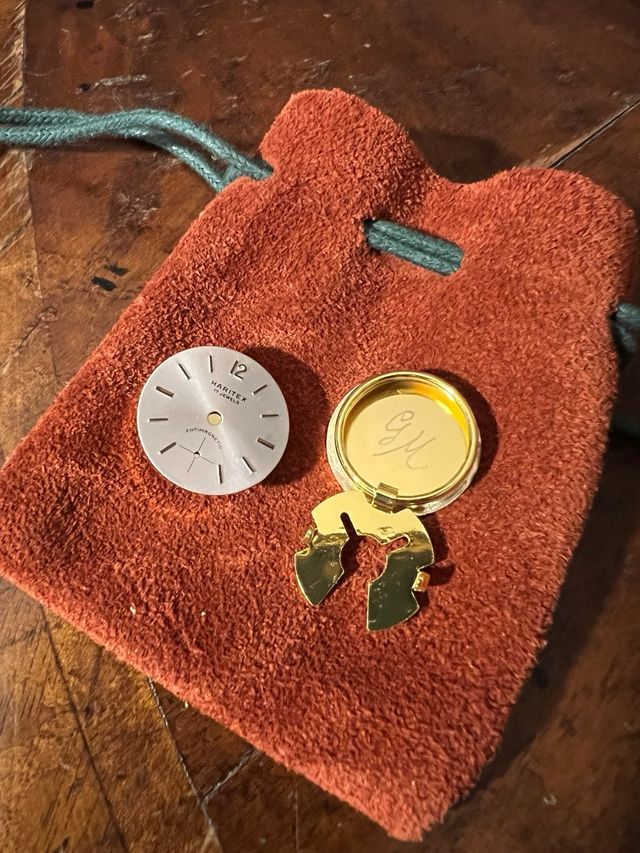 Gemelli Copribottoni quadrante Haritex 17 Rubis