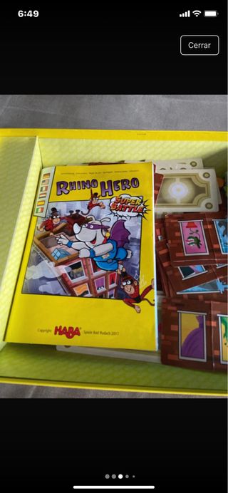 Rhino Hero Super Battle Juego de Mesa HABA