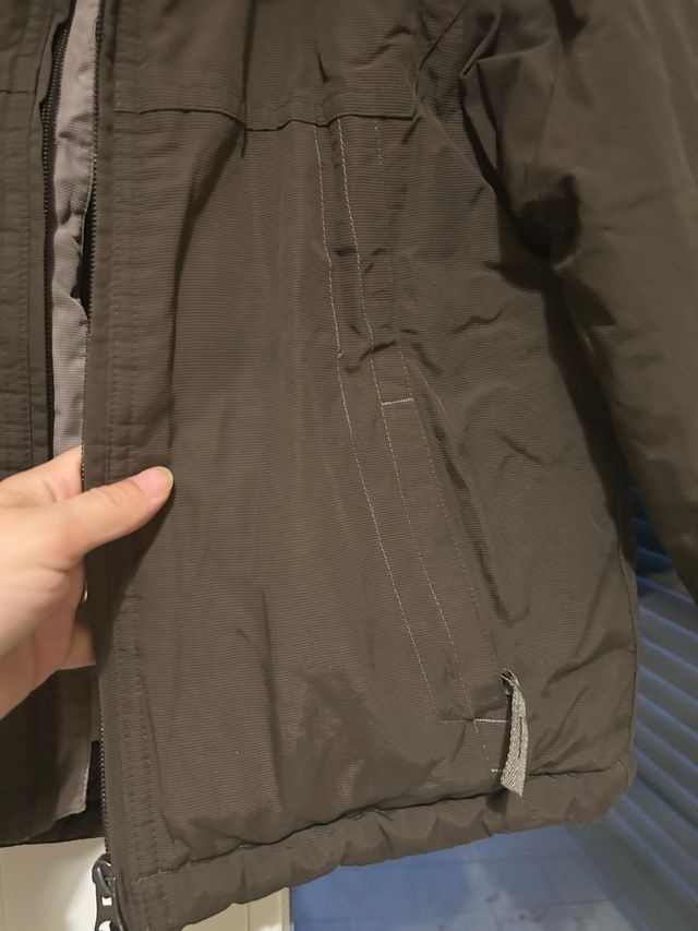 Piumino bambino Quechua marrone