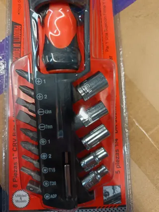 Set Destornillador 15 Piezas CRV