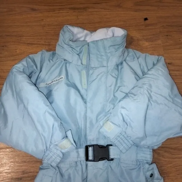 Mono de Nieve Infantil Azul