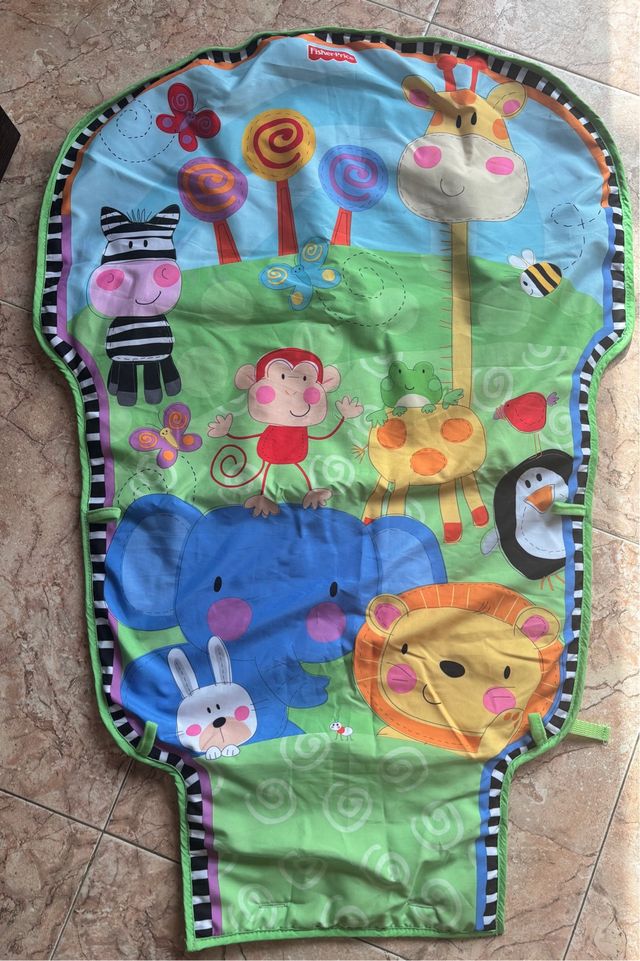 Manta de juegos para bebés con piano