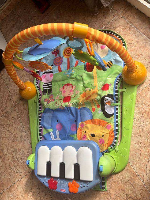 Manta de juegos para bebés con piano