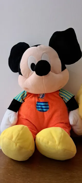 Peluche Mickey Mouse e Paperino