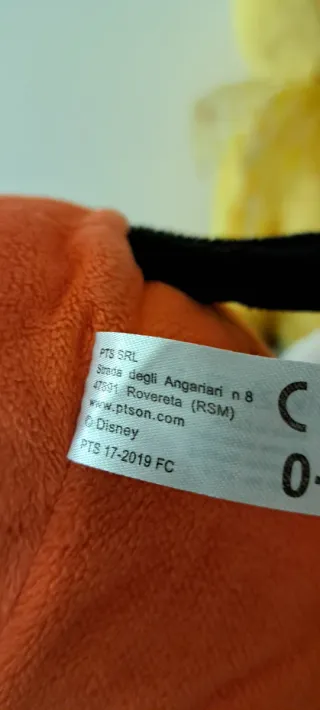 Peluche Mickey Mouse e Paperino