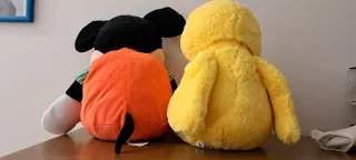 Peluche Mickey Mouse e Paperino