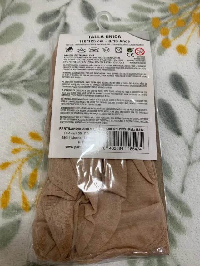 Calze per travestimento per bambina Taglia 110-125cm