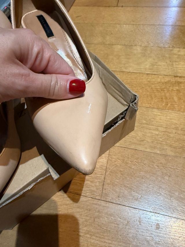 Scarpe décolleté Zara nude