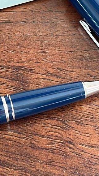 Penna Montblanc blu ministeriale full set