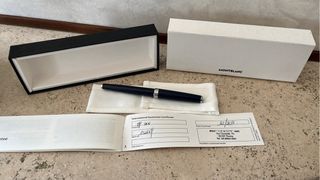 Penna Montblanc blu ministeriale full set