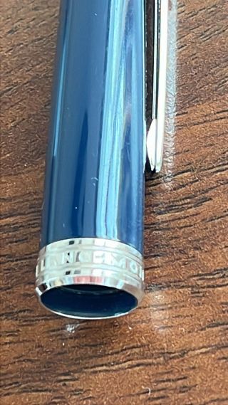 Penna Montblanc blu ministeriale full set