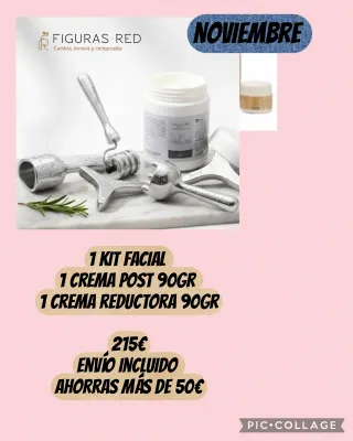 Figuras Red Cremas,utensilios, fajas..