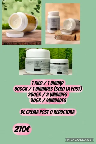 Figuras Red Cremas,utensilios, fajas..